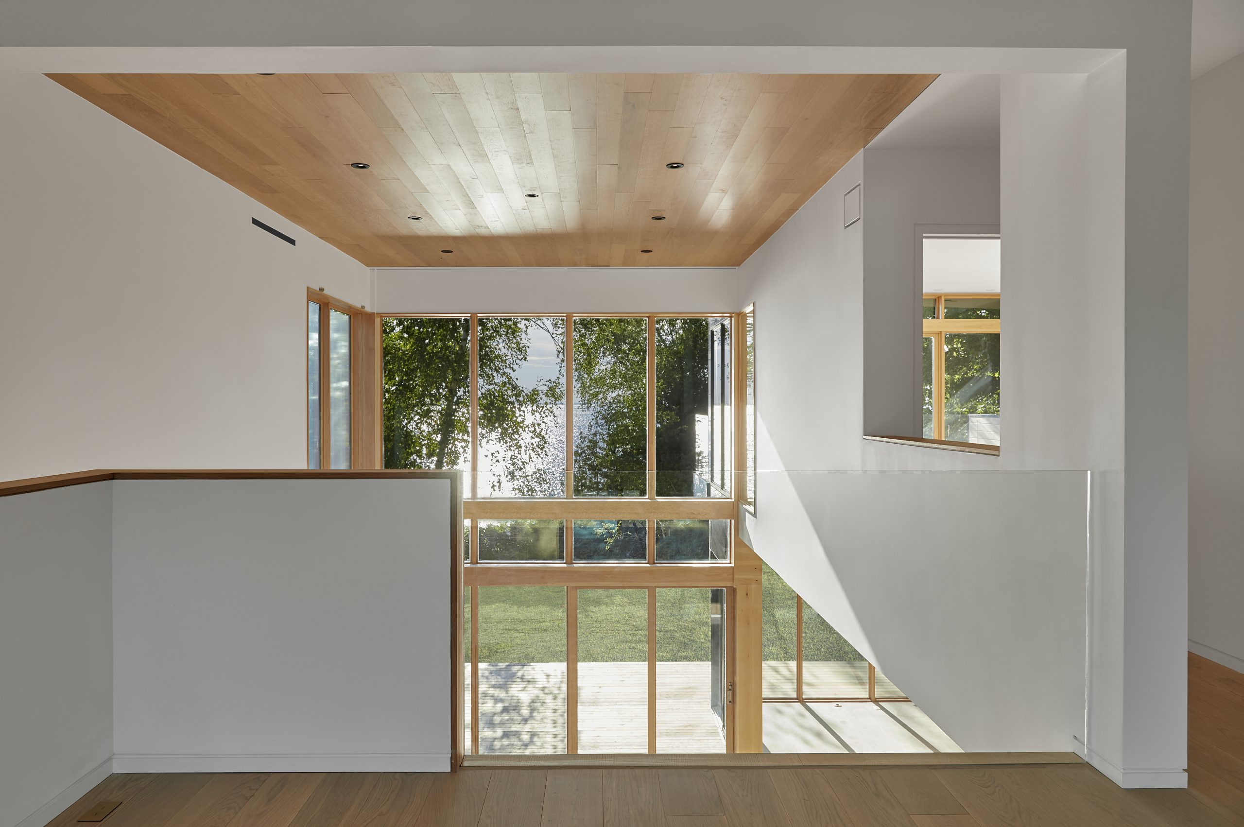 Modern Lakehouse architectural rendering, view 13