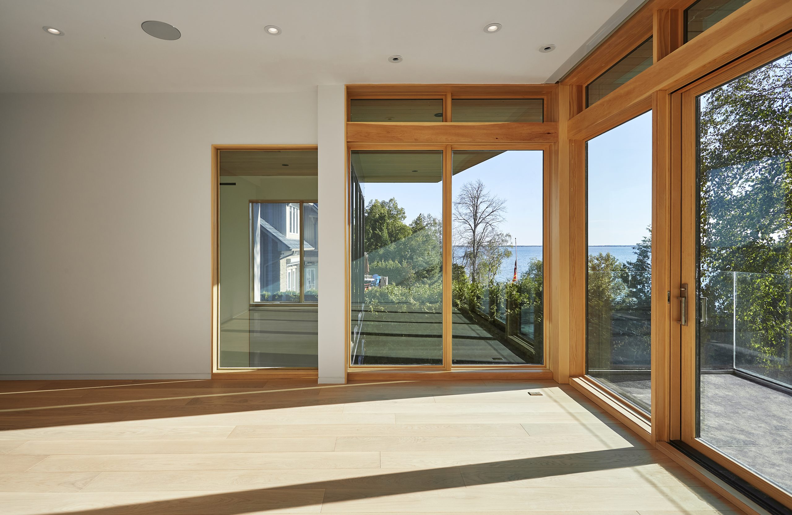 Modern Lakehouse architectural rendering, view 91