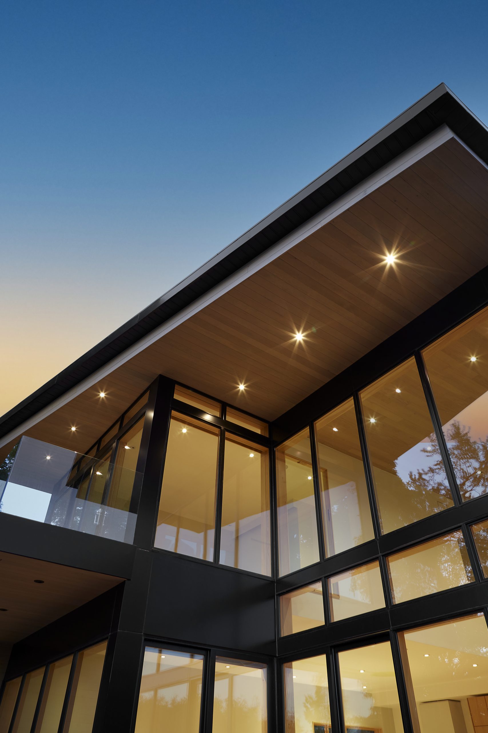 Modern Lakehouse architectural rendering, view 18