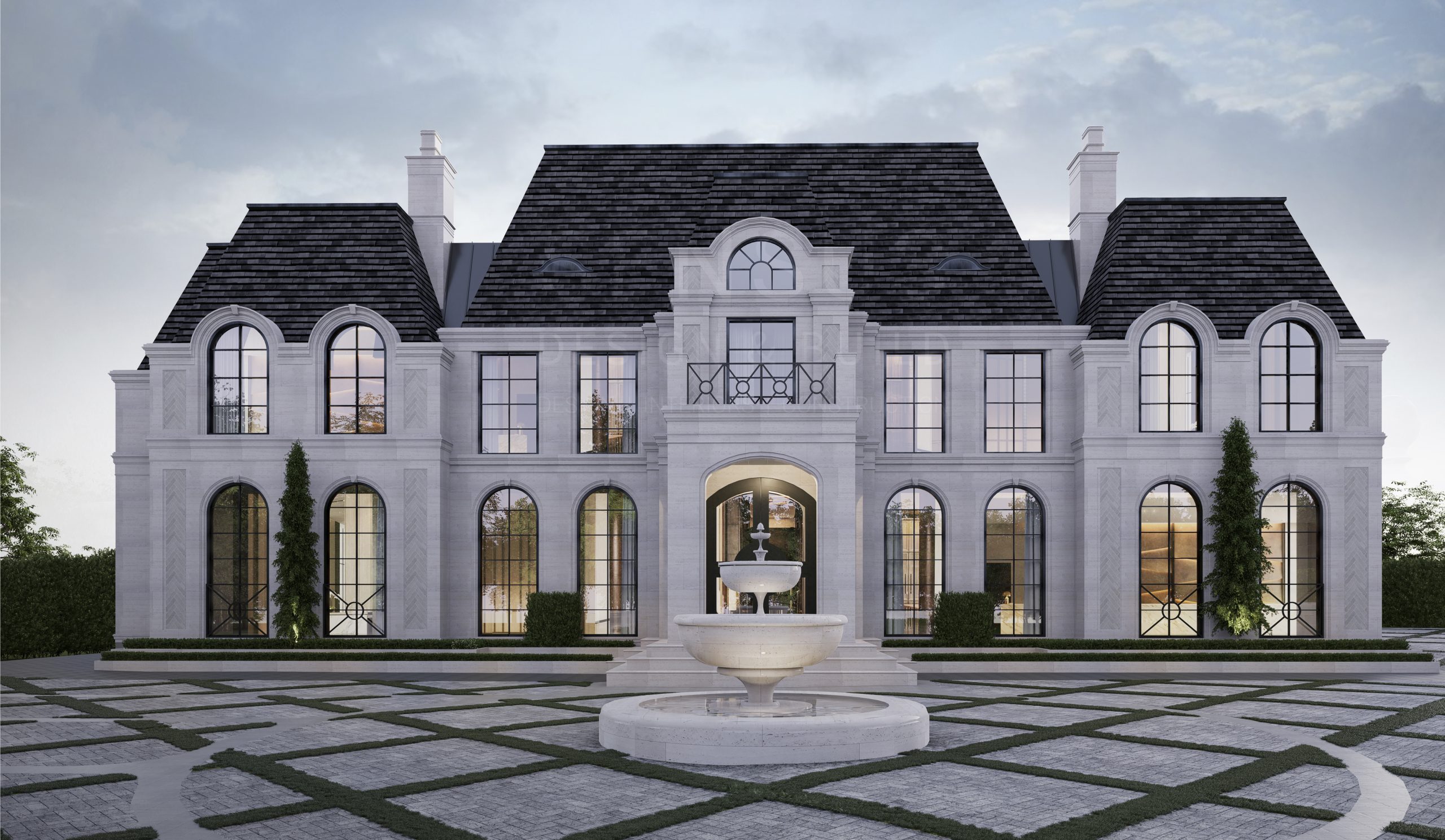 French Estate Home residence