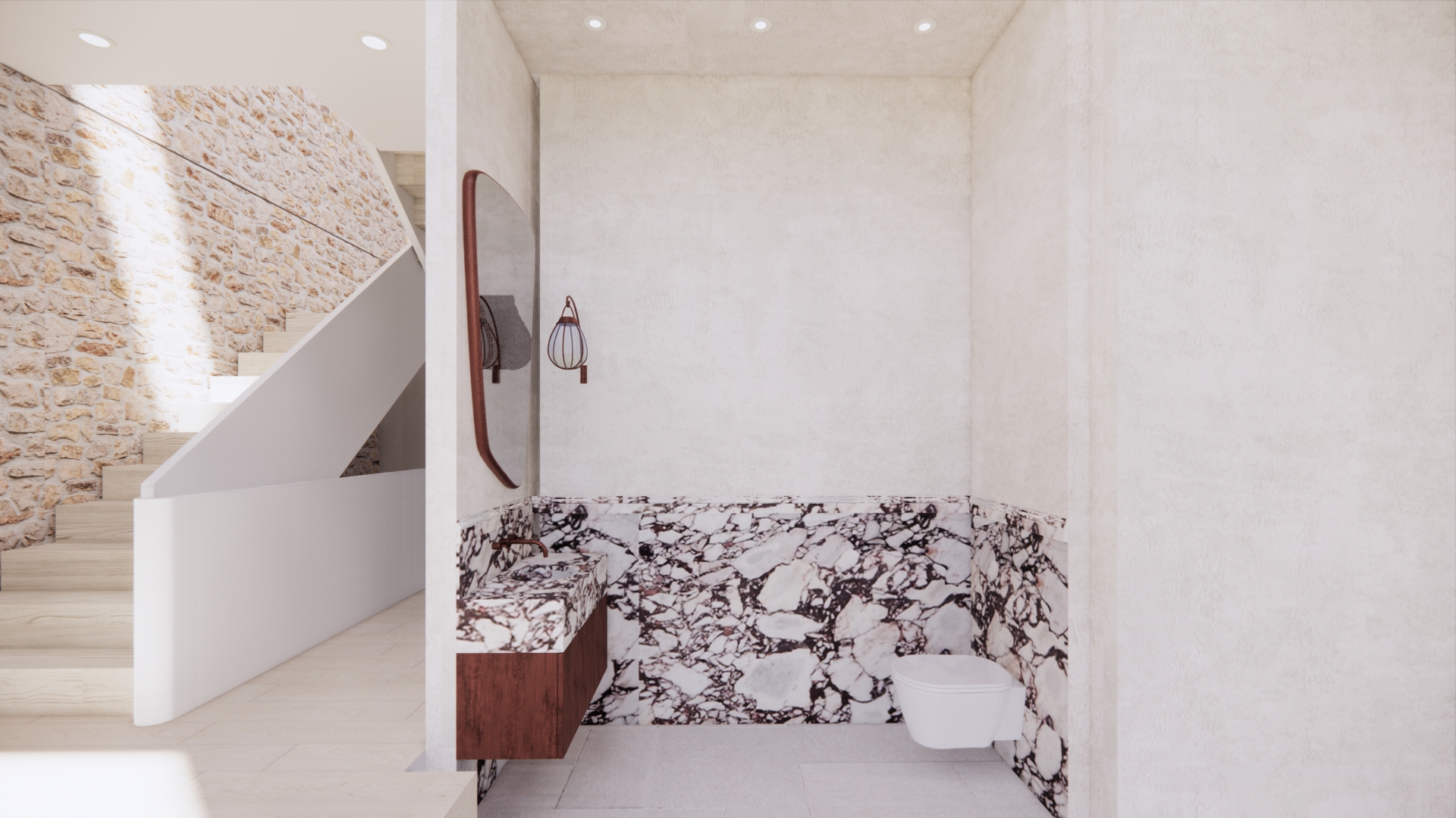 Mediterranean Beach House interior vignette three
