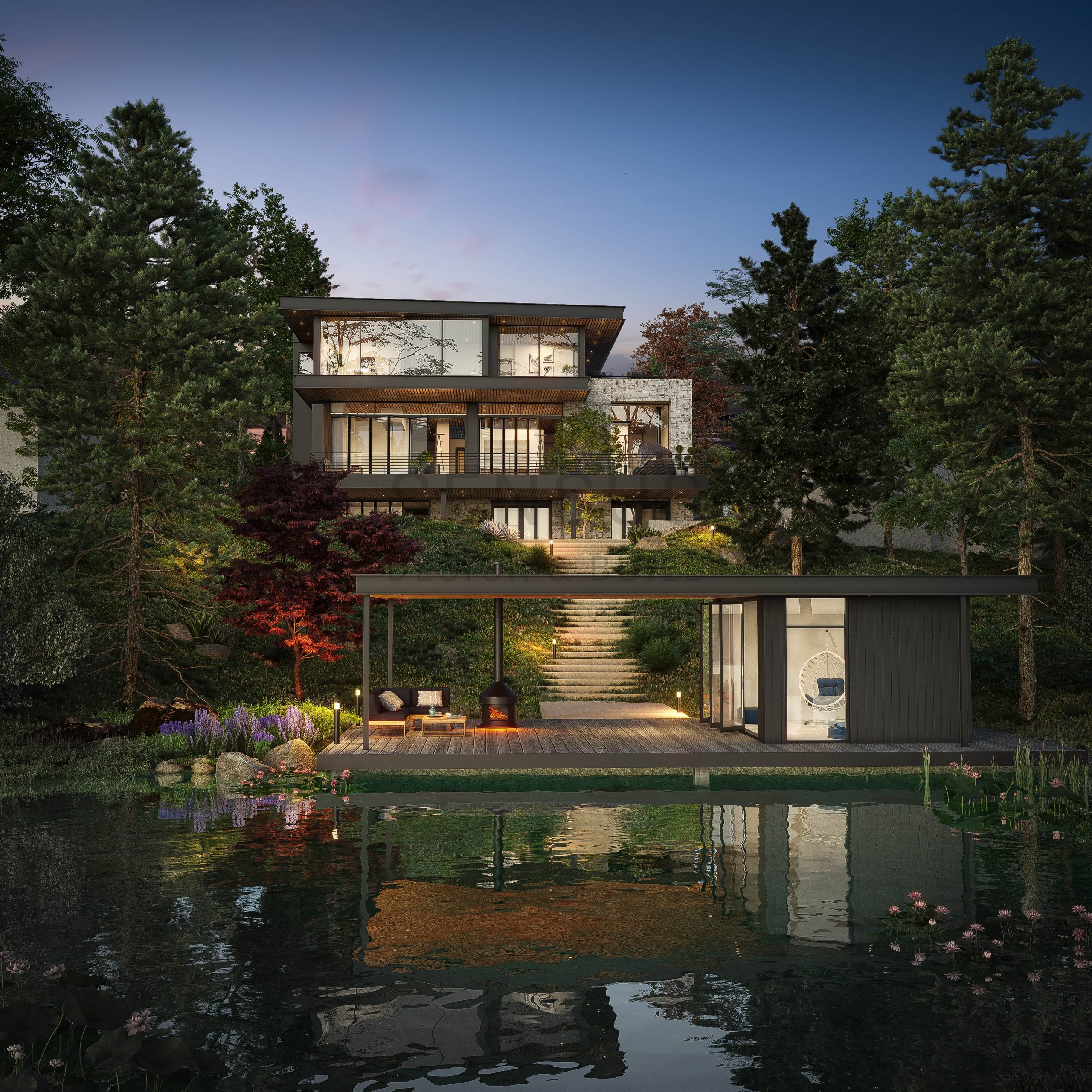 Stouffville Lakehouse residence