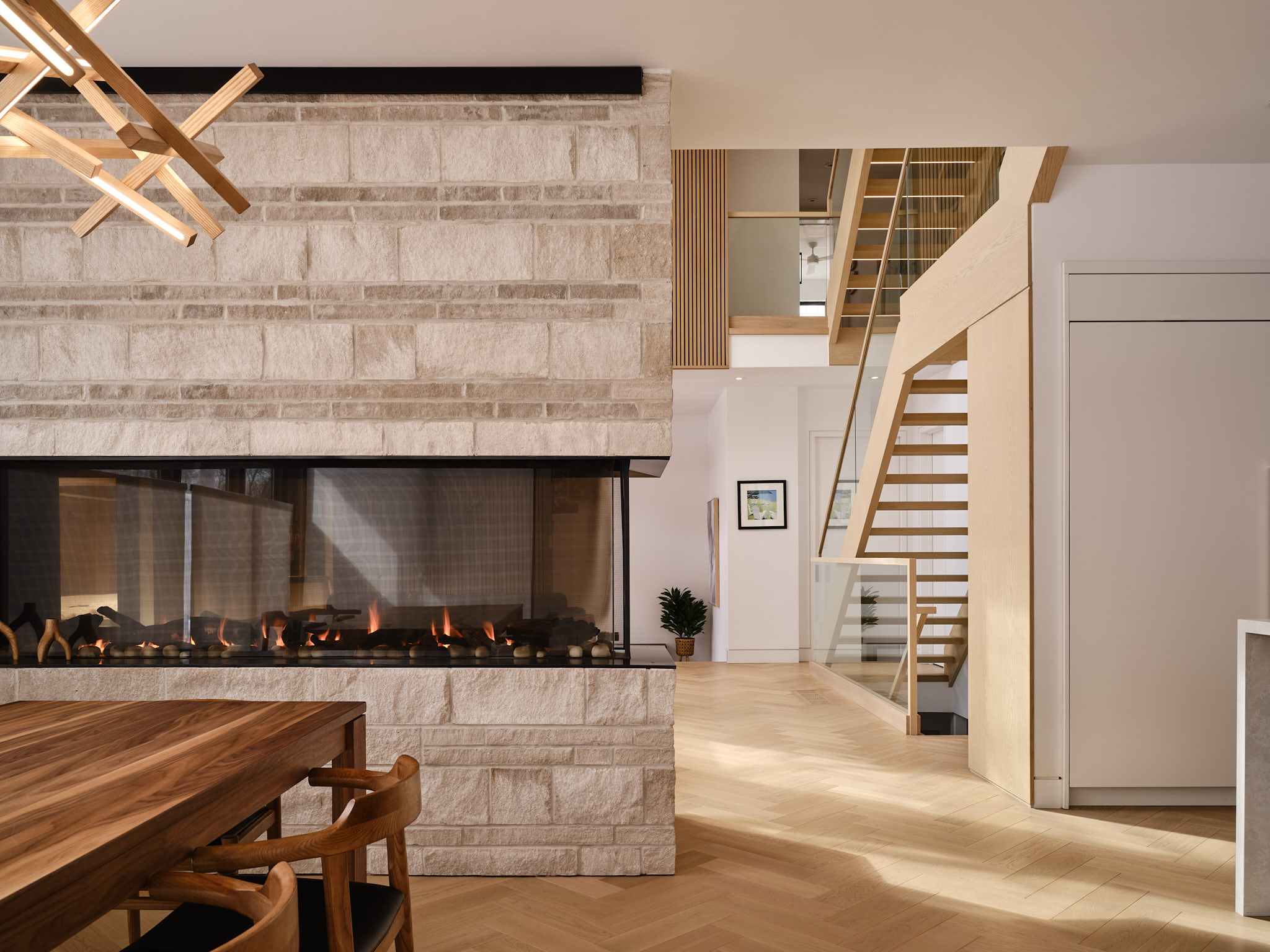 Kitchen and dining room