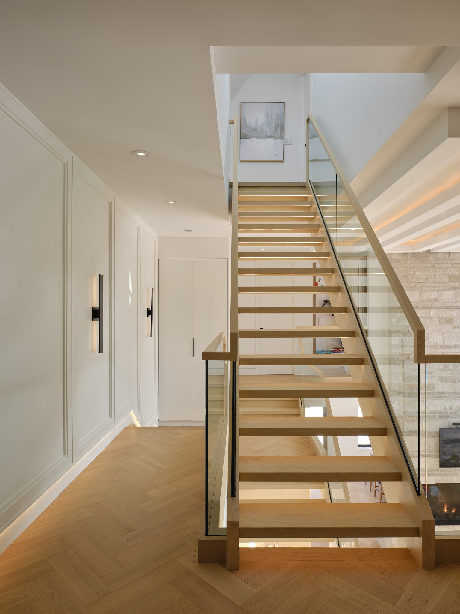 Swansea staircase and hallway
