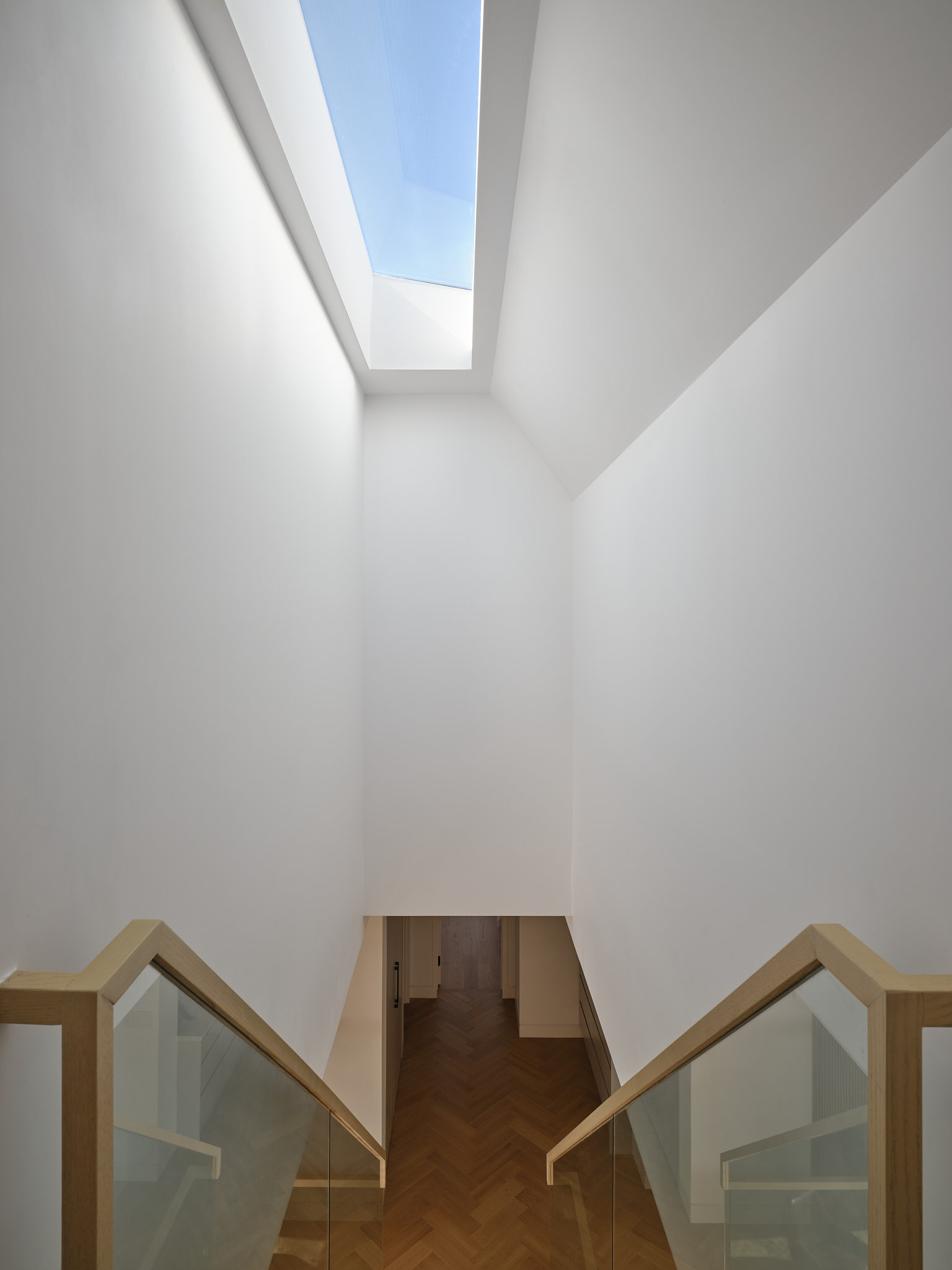 Swansea skylight and upper stair