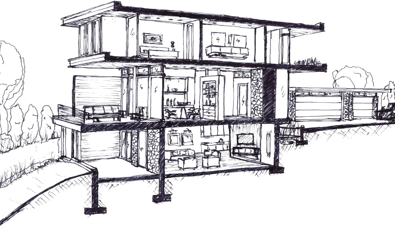 Design sketches and plans