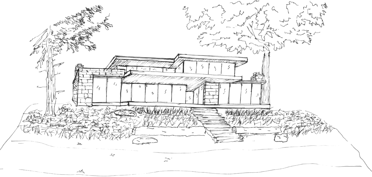 Hand-drawn home design