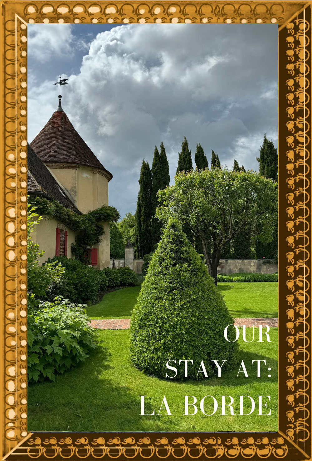 Our stay at La Borde