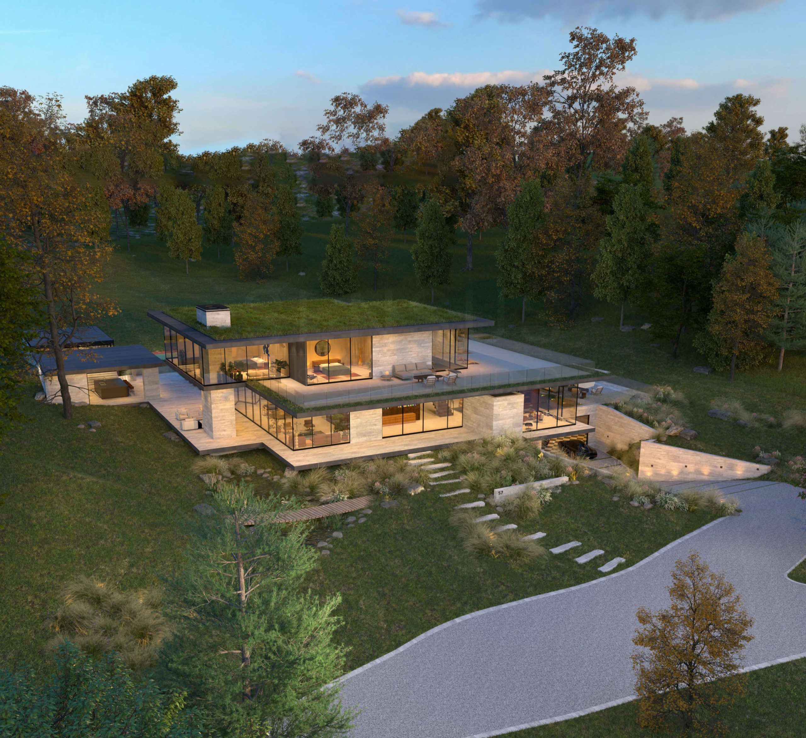 Modern Forestview Compound residence