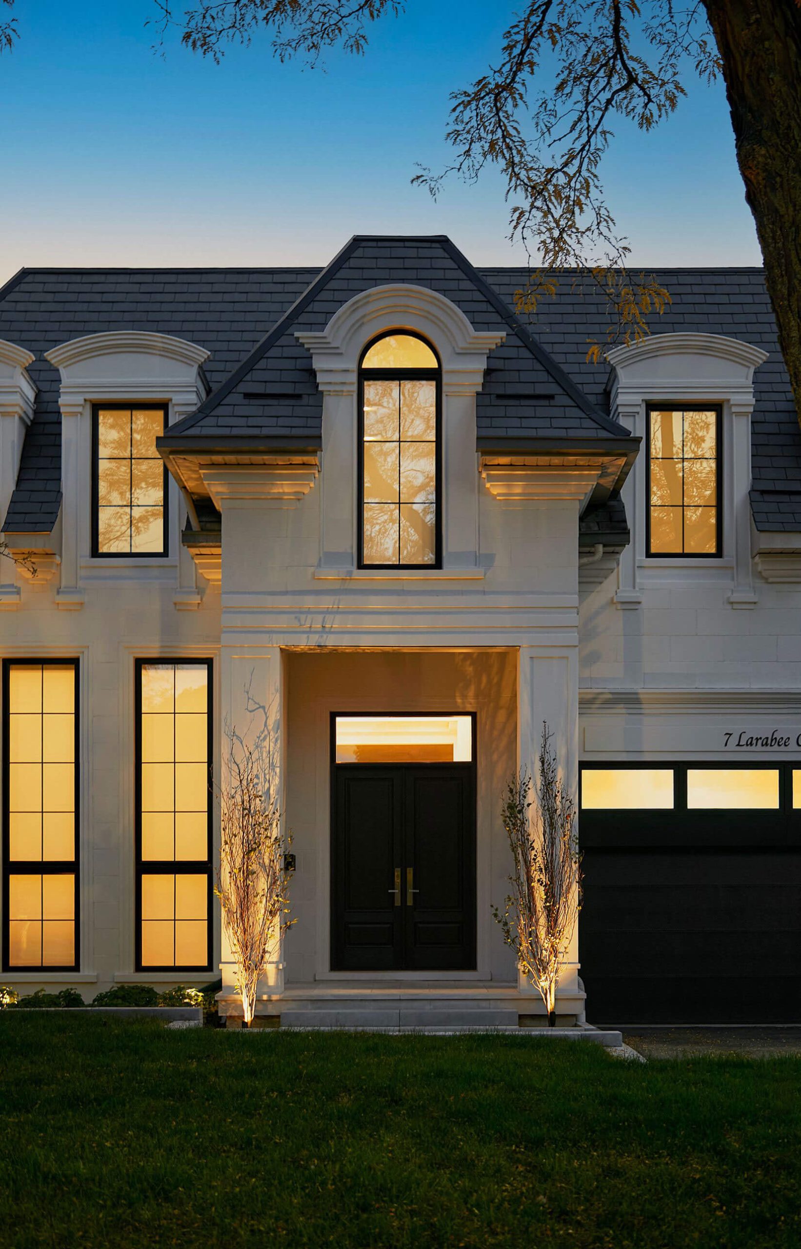 Chateau Donalda roof and dormer proportions
