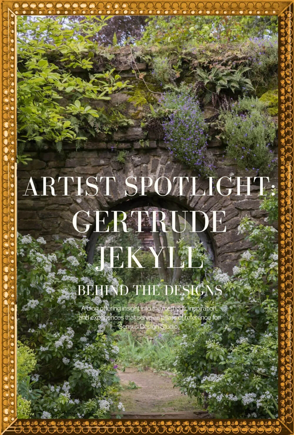 Artist spotlight gertrude jekyll
