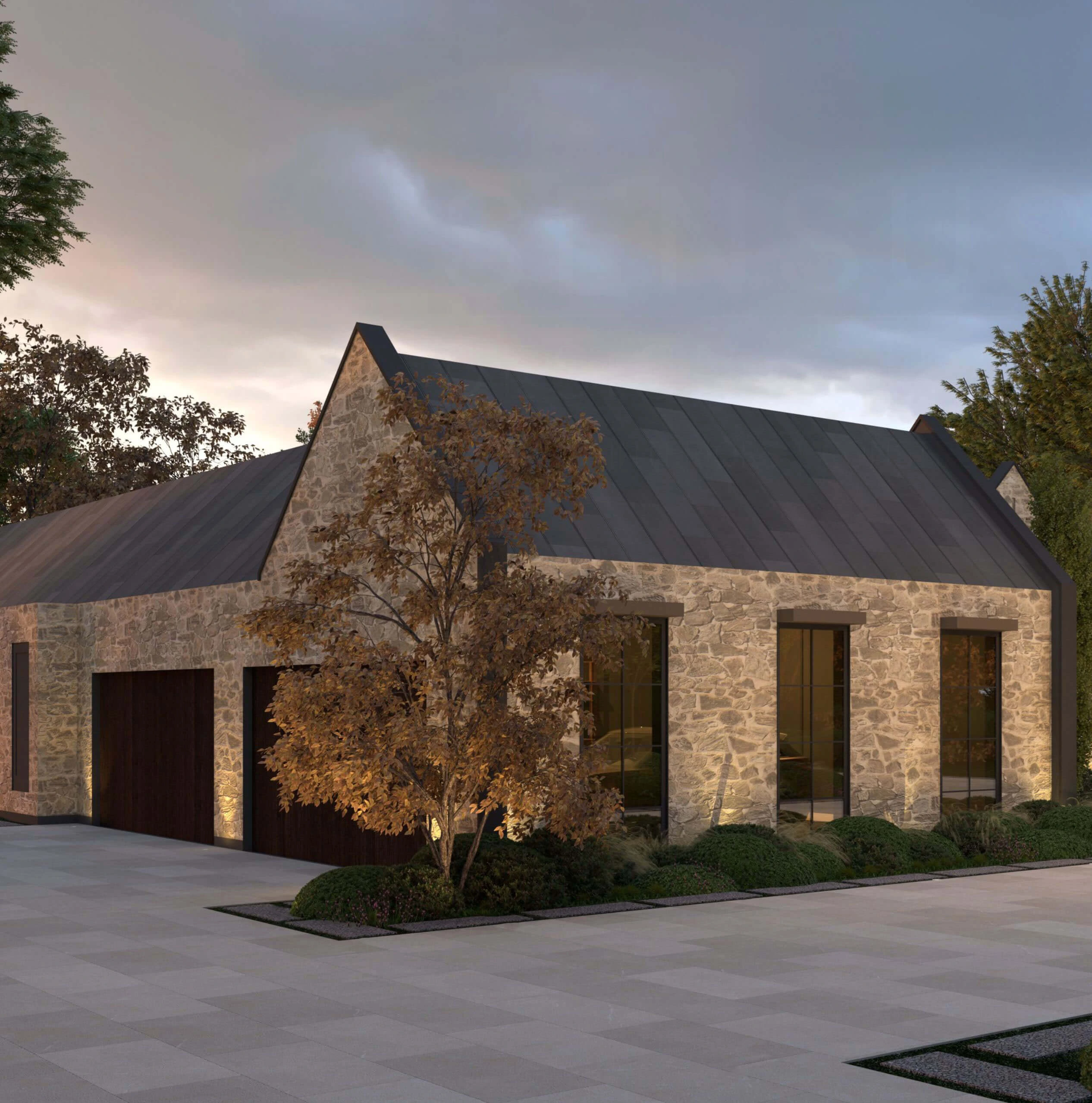 North American Cotswold design: garages the offer a nod to the stables of manors’ past