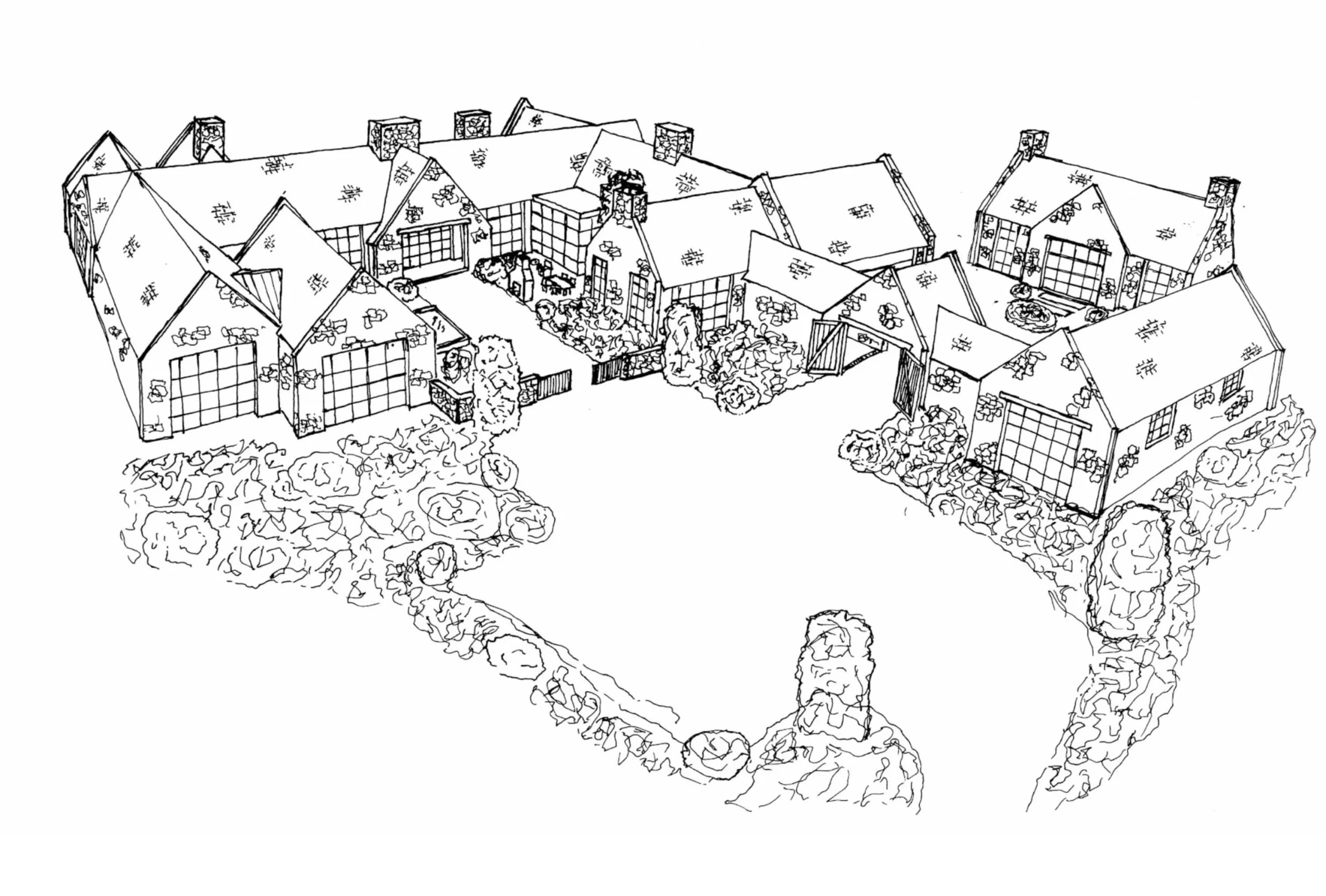 Full architectural study of the Cotswold Country Home