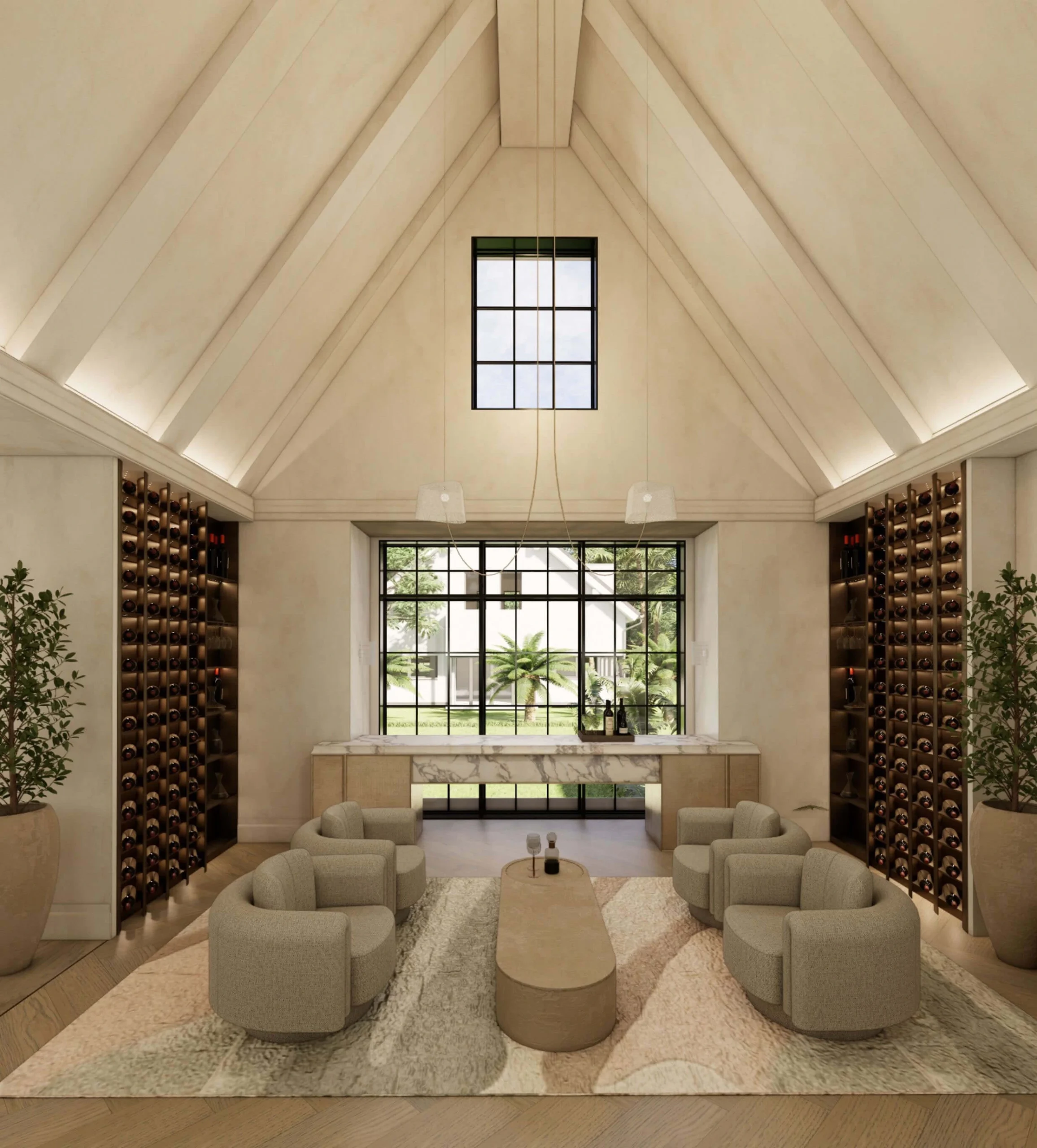 Layered and light-filled Tudor Country Home interior