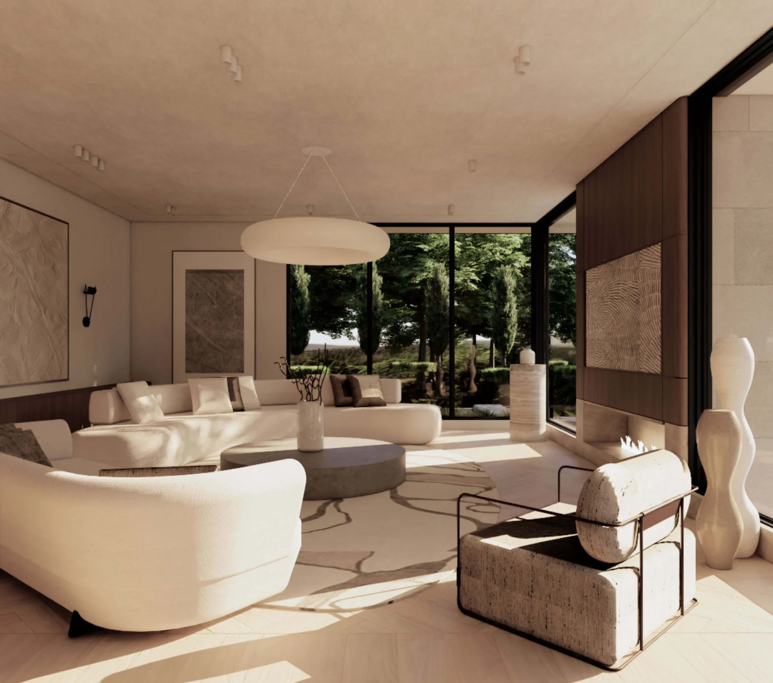 Mid Century Meadow Home architectural rendering, view 8