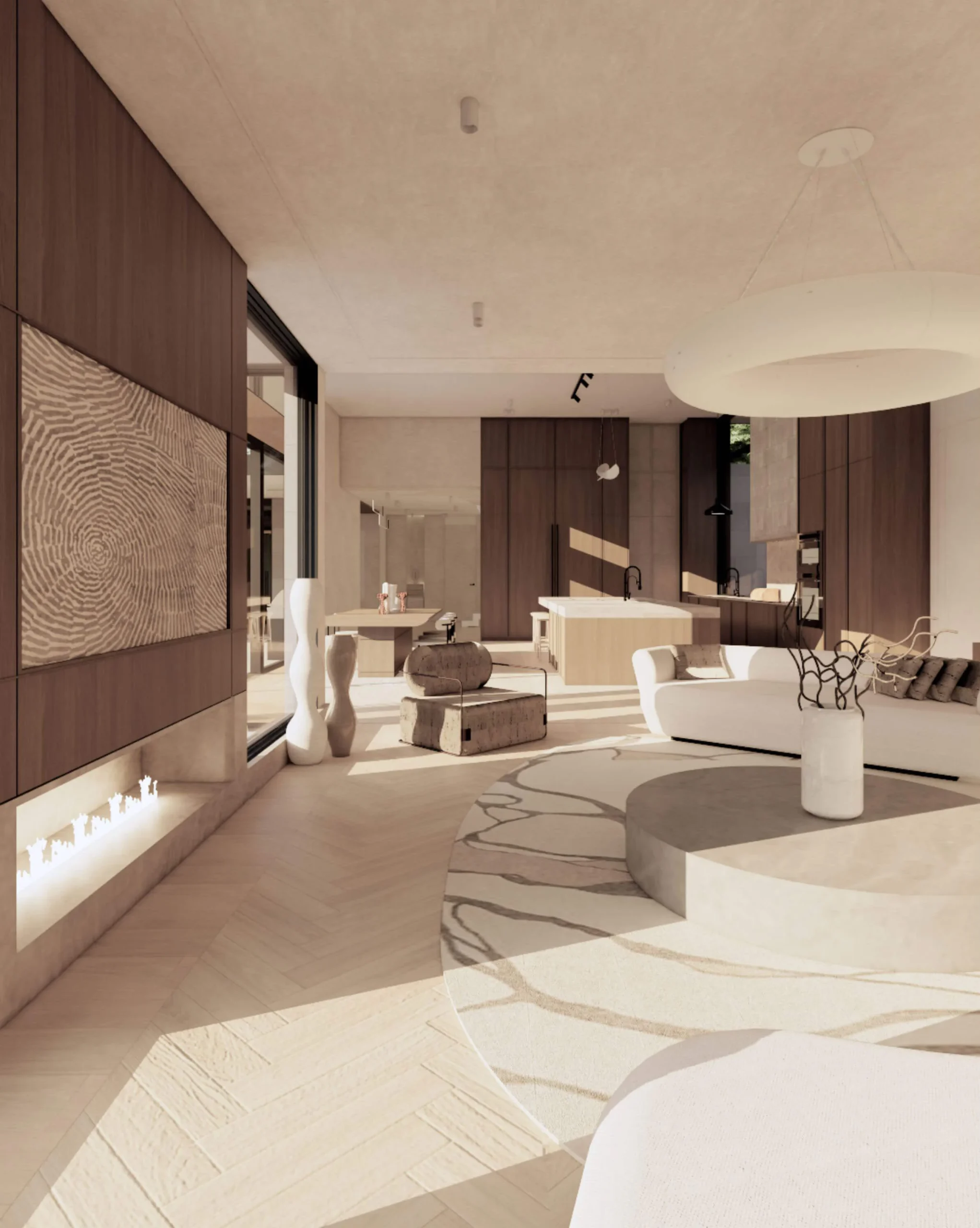 Mid Century Meadow Home architectural rendering, view 9