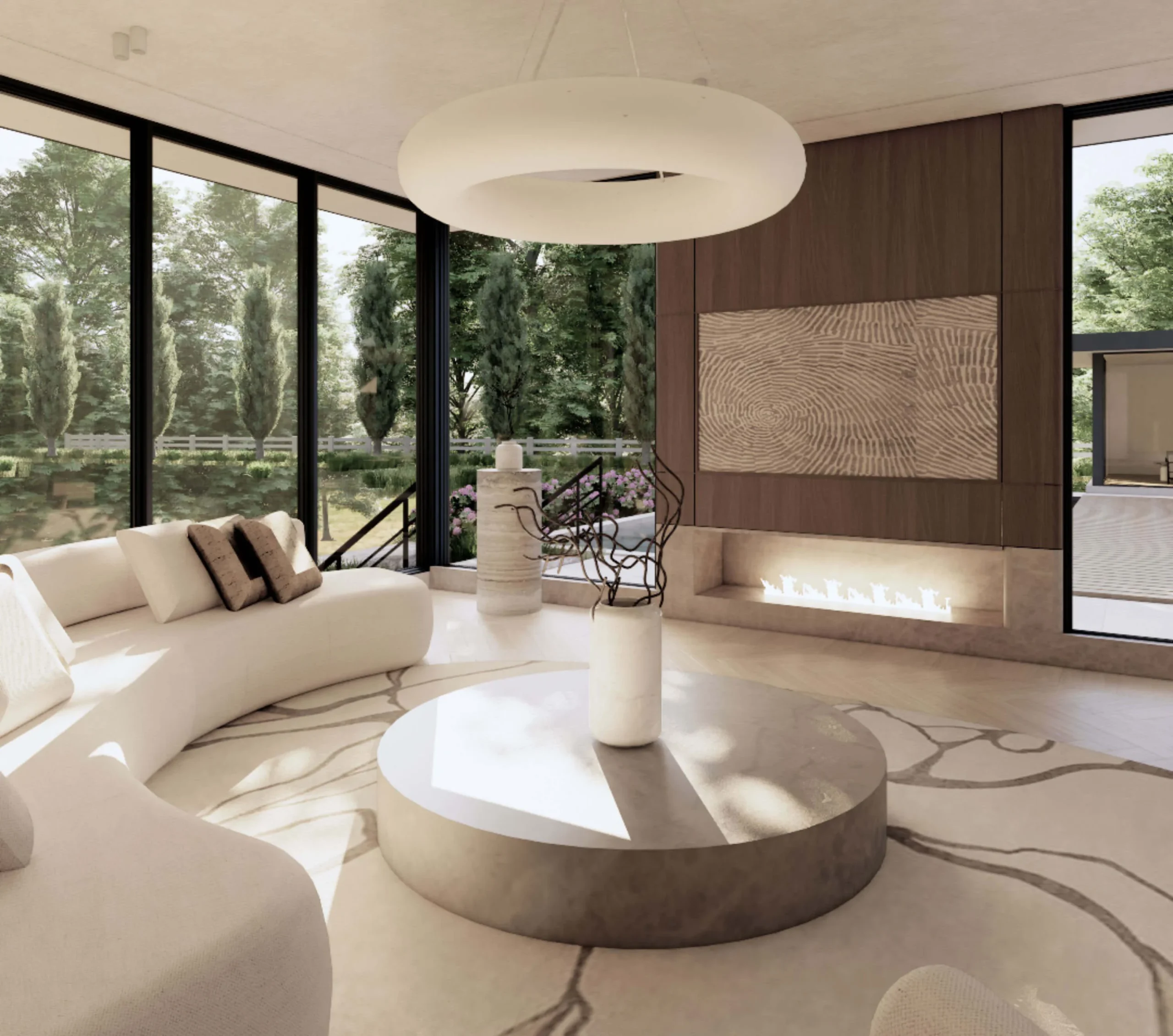 Mid Century Meadow Home architectural rendering, view 10