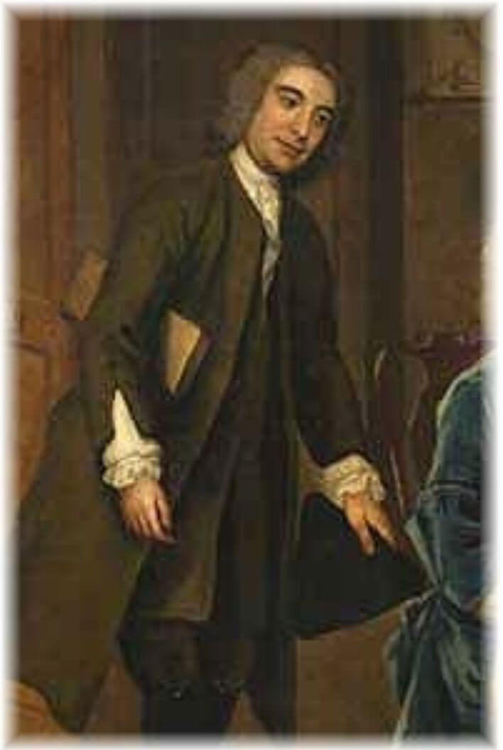 Painted portrait of John Wood the Elder