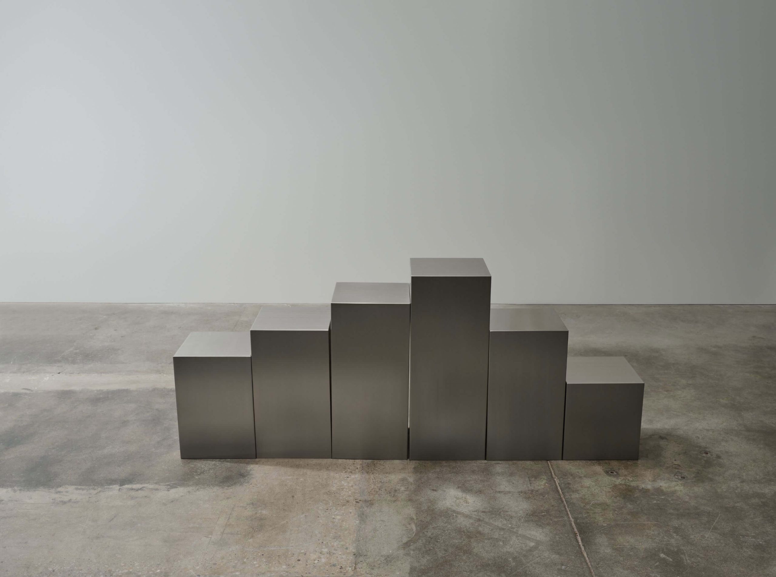 Modular sculptural credenza