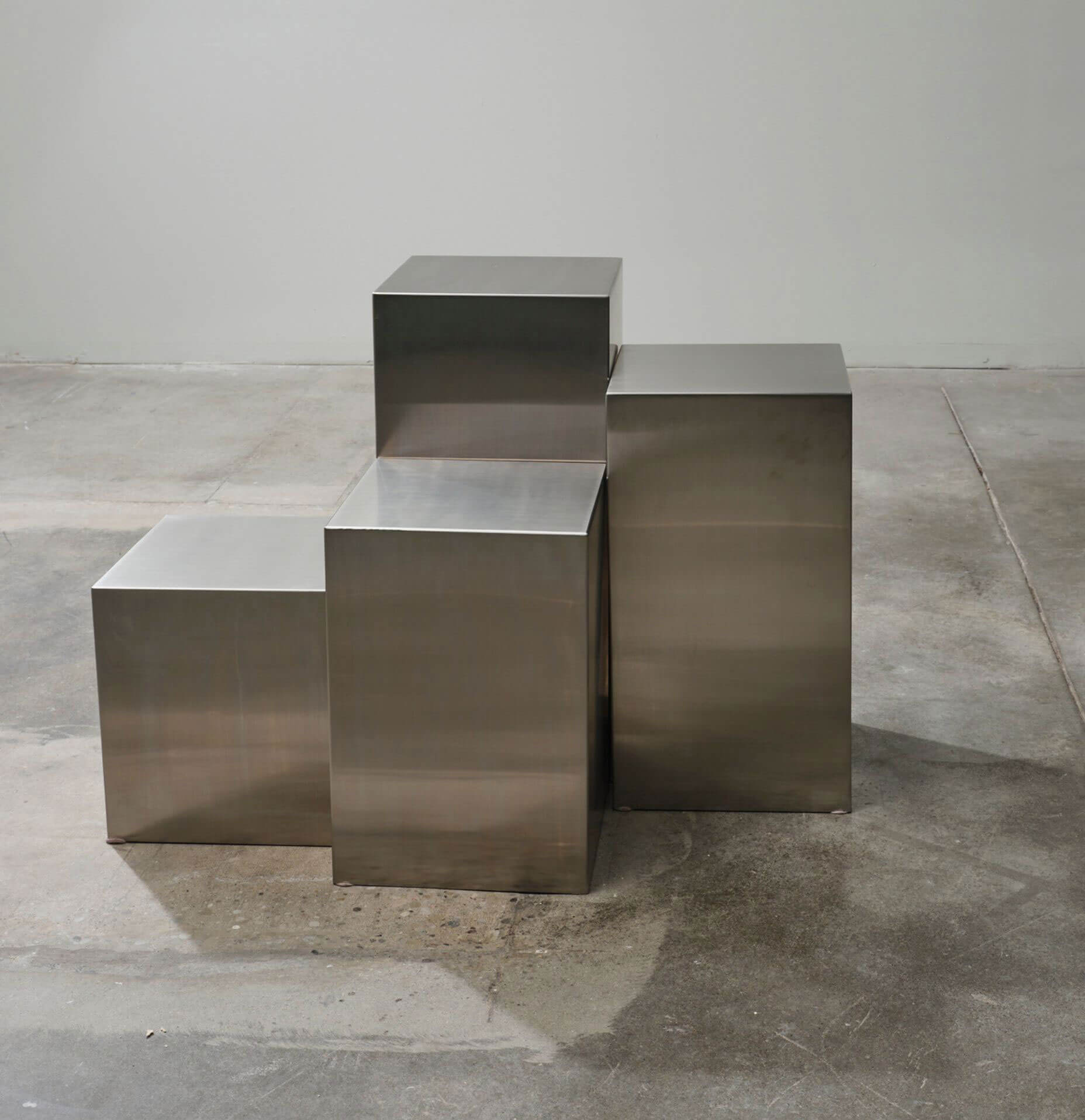 Group of 4 modular coffee table