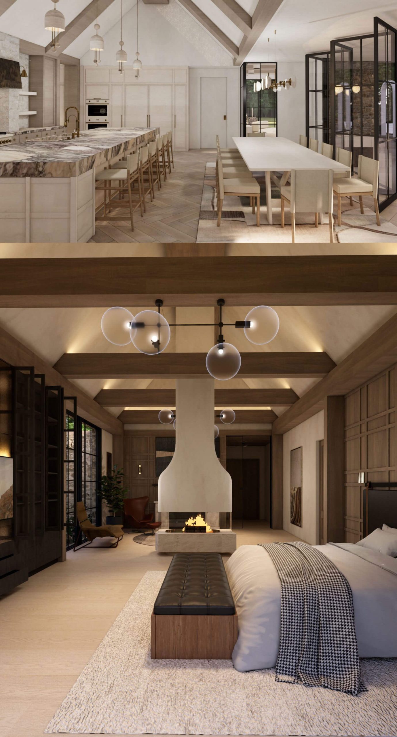 North American Cotswold design: interior proportions that feel grand and sprawling