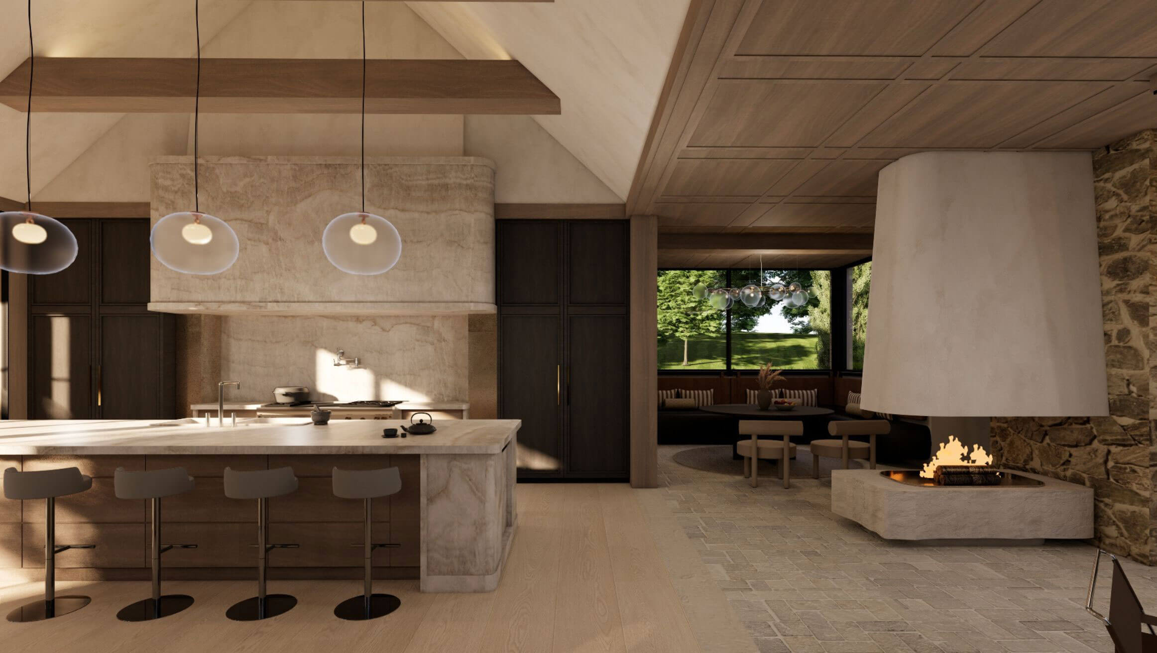 North American Cotswold design: interior proportions that feel grand and sprawling