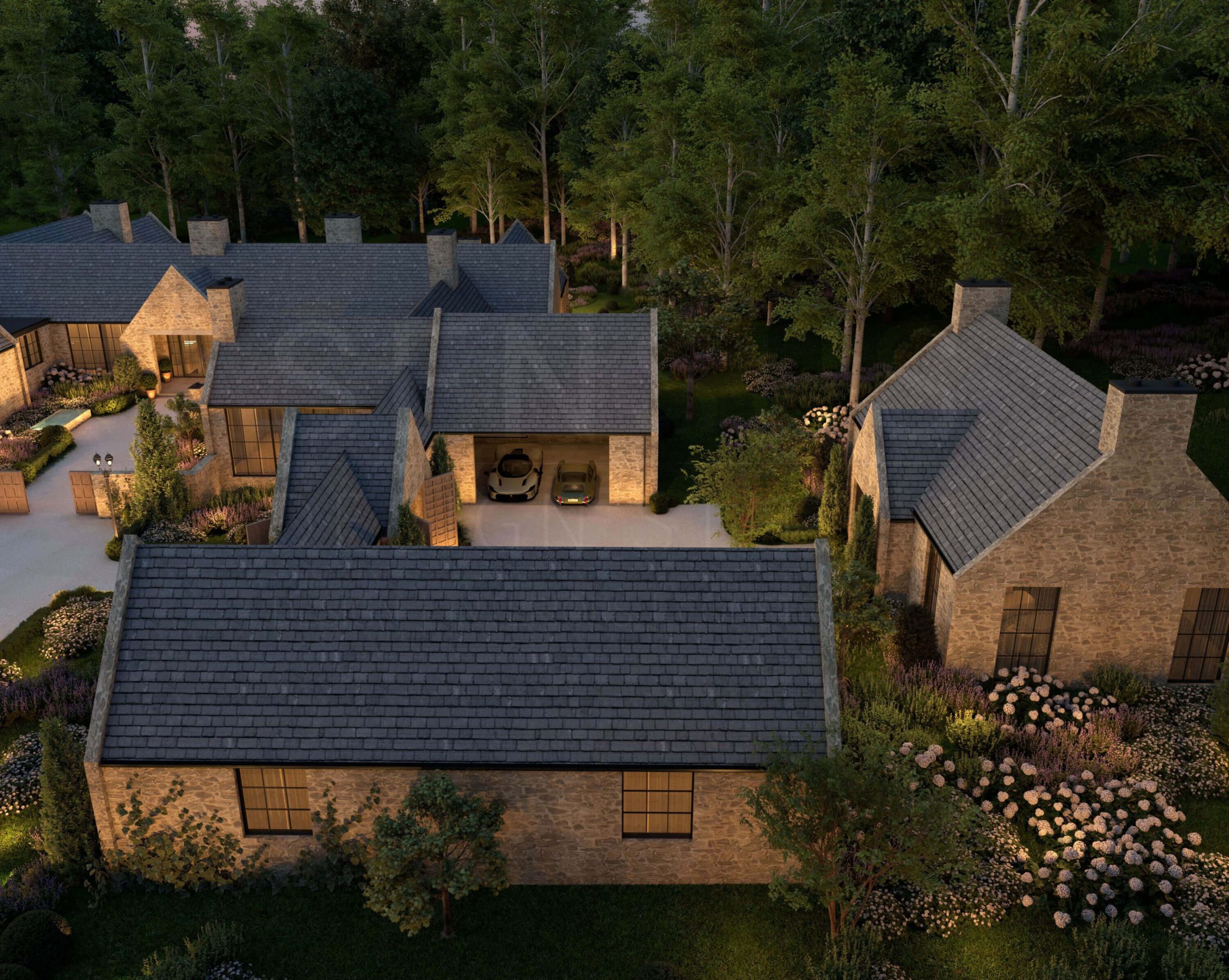 North American Cotswold design: garages the offer a nod to the stables of manors’ past