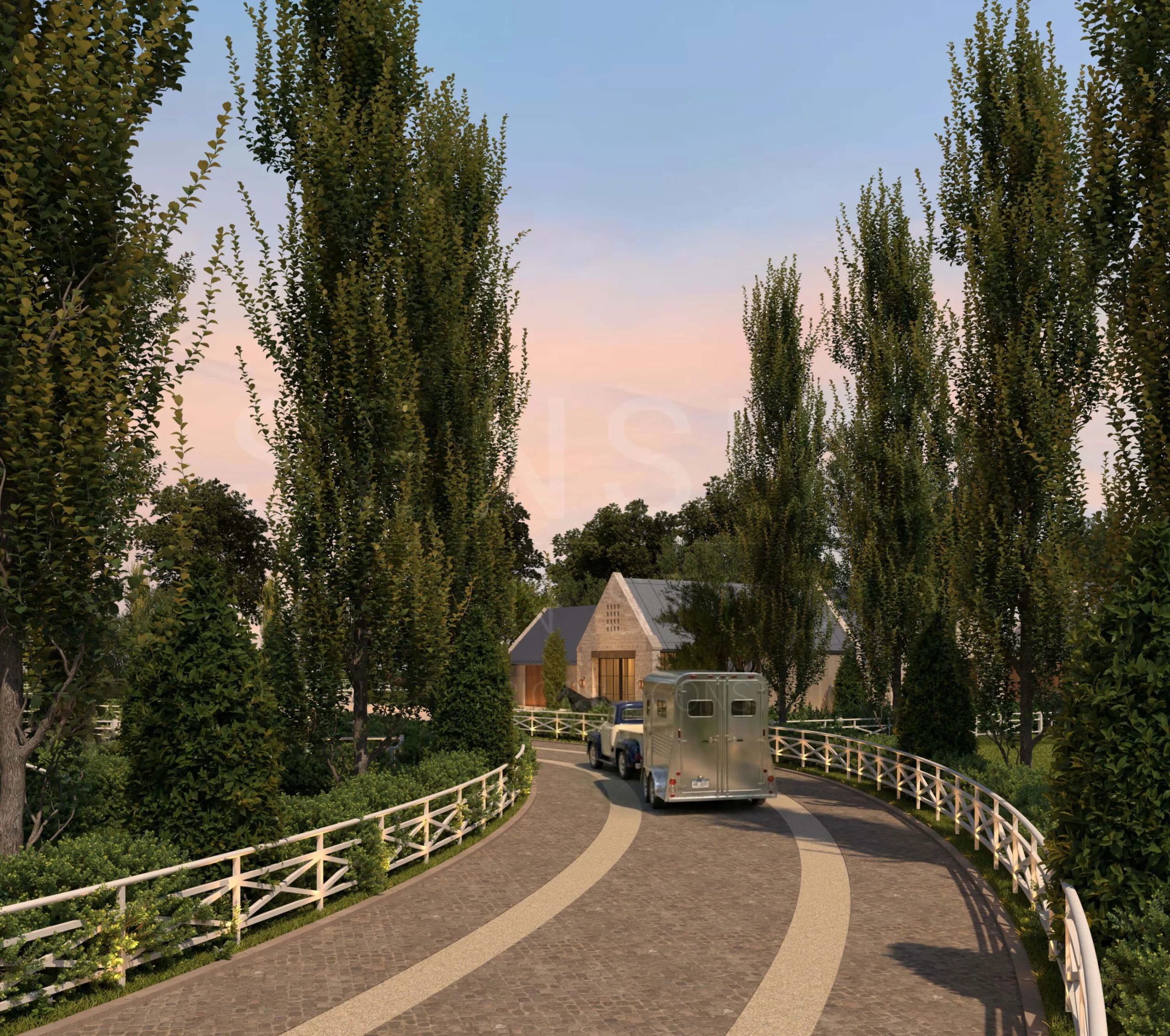 Cotswold Equestrian Estate residence