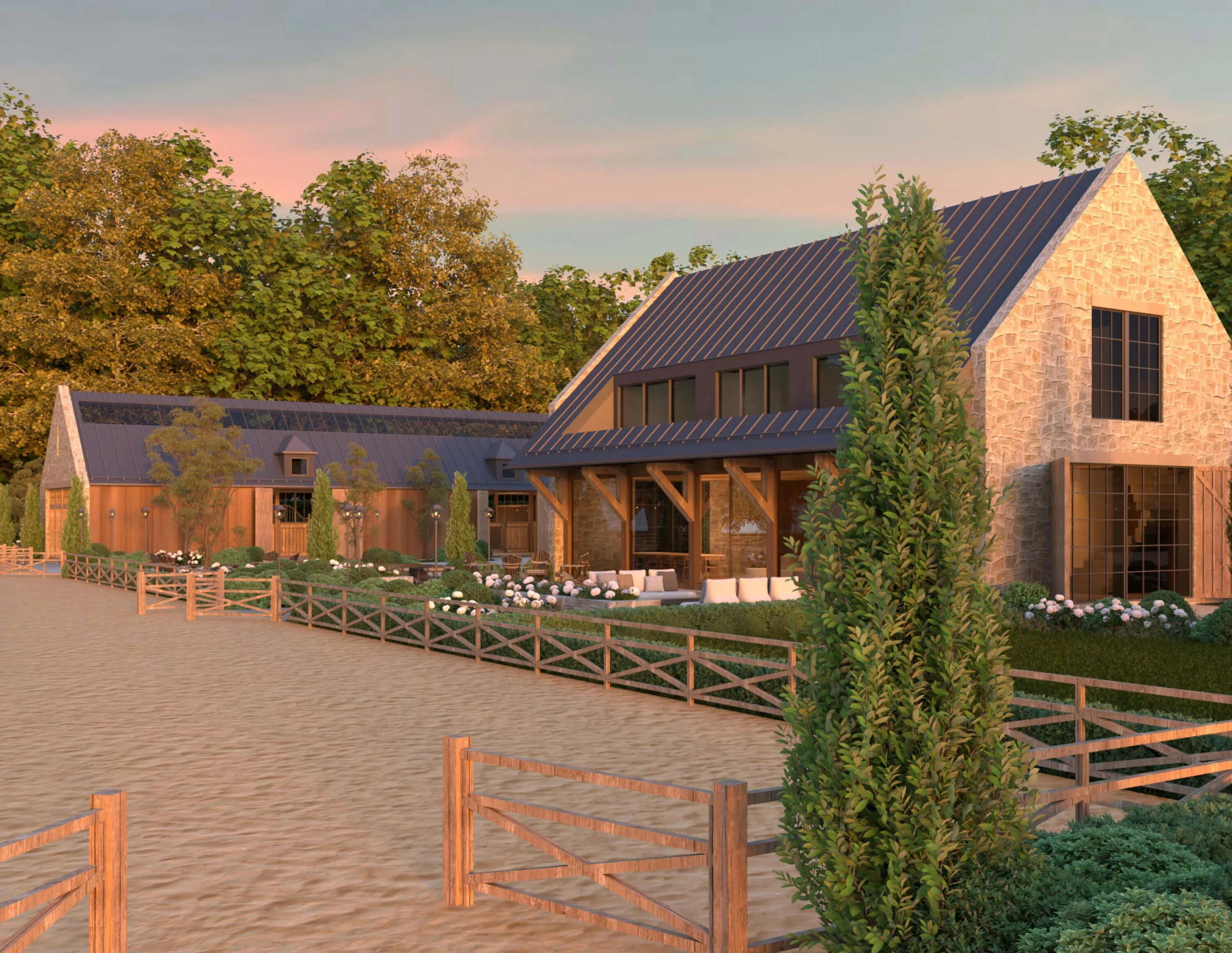 Williamsburg Equestrian Compound residence