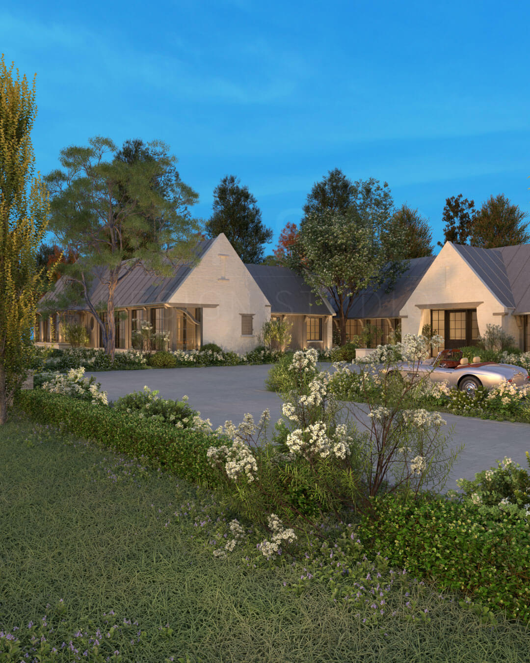 The Traditional Equestrian Compound residence